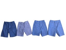 Lot of 4 Boys School Uniform Shorts Size 7 Navy Blue Old Navy  Authentic Galaxy