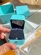 Tiffany Co Engagement Ring Box Outer Box Pouch Certificate Folder Bag