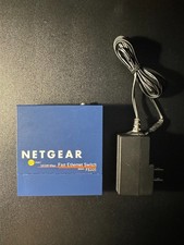 NETGEAR ProSafe FS105 v2 5-Port 10/100 Fast Ethernet Switch Unmanaged  Adapter