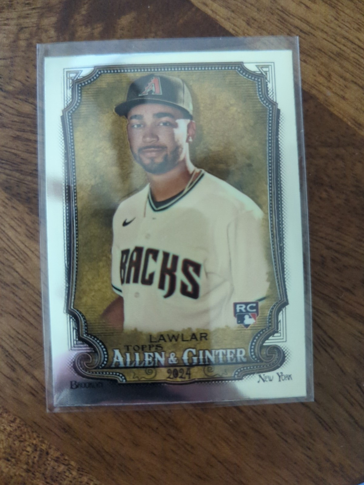 2024 Topps Allen & Ginter Chrome #99 Jordan Lawlar (RC) Diamondbacks