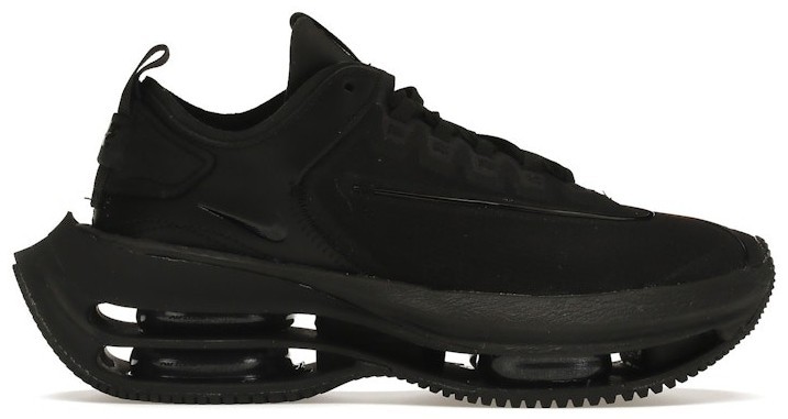 靴 NIKE W ZOOM DOUBLE STACKED BLACK/BLACK Nike Zoom Double Stacked Triple Black W for sale | eBay