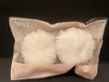 PMD Silverscrub Silver-Infused Loofah Exfoliator Replacements Pink NEW SEALED