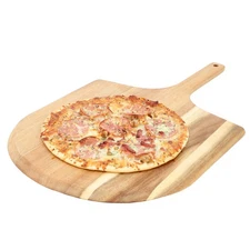 MegaChef Acacia Wood Pizza Peel and Serving Board