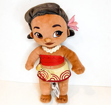 Disney Store Exclusive Animators 12" Princess Moana Plush Toddler Baby Toy Doll