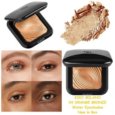 Kiko Milano 04 BRONZE Water Eyeshadow Full Size 0.01 OZ New in Box