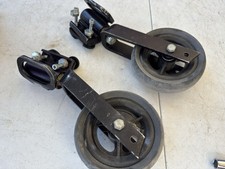 Quickie 2 Wheelchair Front Forks Soft Casters Transit Hooks Hardware