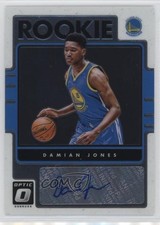 2016-17 Panini Donruss Optic Rookie Signatures Damian Jones #43 Auto 1pi2