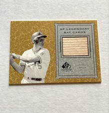 2001 SP Legendary Cuts - Legendary Bats George Brett #B-GB (MEM)