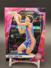 2024-25 Panini Prizm Ausar Thompson #147 Pink Ice Detroit Pistons NBA 💖 🧊!