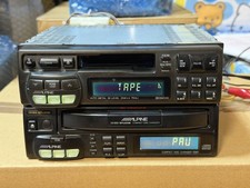 Autoradio Alpine 1DIN 3CD Cassette Deck 7514J/5981 Giappone