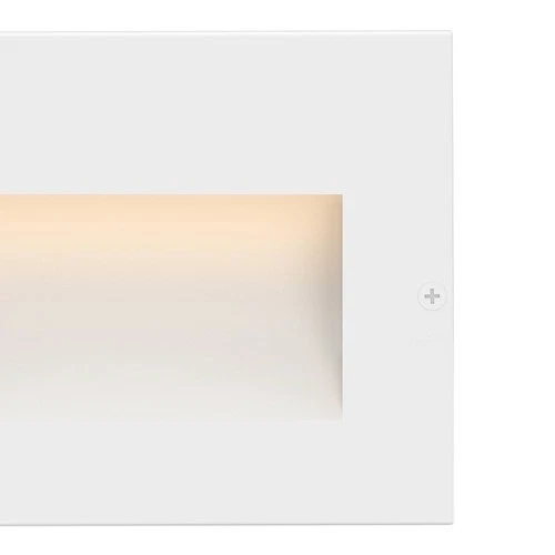 Hinkley Taper Step 4 1/2" Wide Satin White LED Step Light - Picture 5 of 10