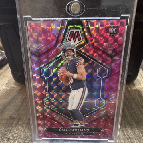 2024 Panini Mosaic - Rookies Caleb Williams #301 Camo Pink Mosaic Prizm (RC)