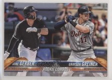 2018 Topps Update Rookie Combos Mike Gerber Grayson Greiner #US36 03a2