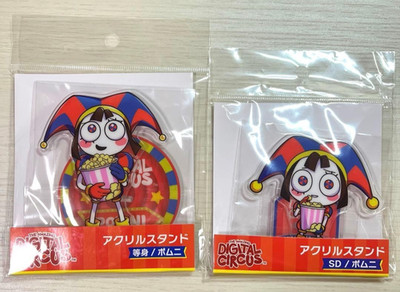 Amazing Digital Circus Movie Acrylic Stand Pomni Set of 2 From Japan NEW