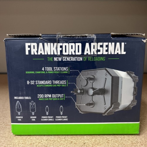110V Frankford Arsenal Case Prep Center With 4 Tool Stations * open box - Picture 2 of 8