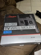 Rocketfish Tilting TV Wall Mount for Most 19" to 39" TVs up to 50 LBS RF-HTVMTAB