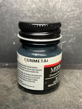 Testors Model Master Gunmetal 1795 Flat Enamel Paint .5 oz