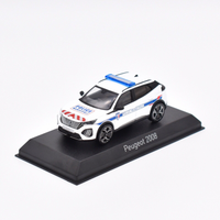 Peugeot 2008 Gt 2024 Police Municipale Red/White 1:43 Norev Forze Dell'ordine -D