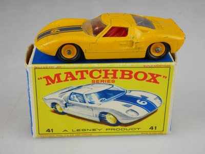 41c Ford G.T. - 31657 Matchbox Regular Wheels