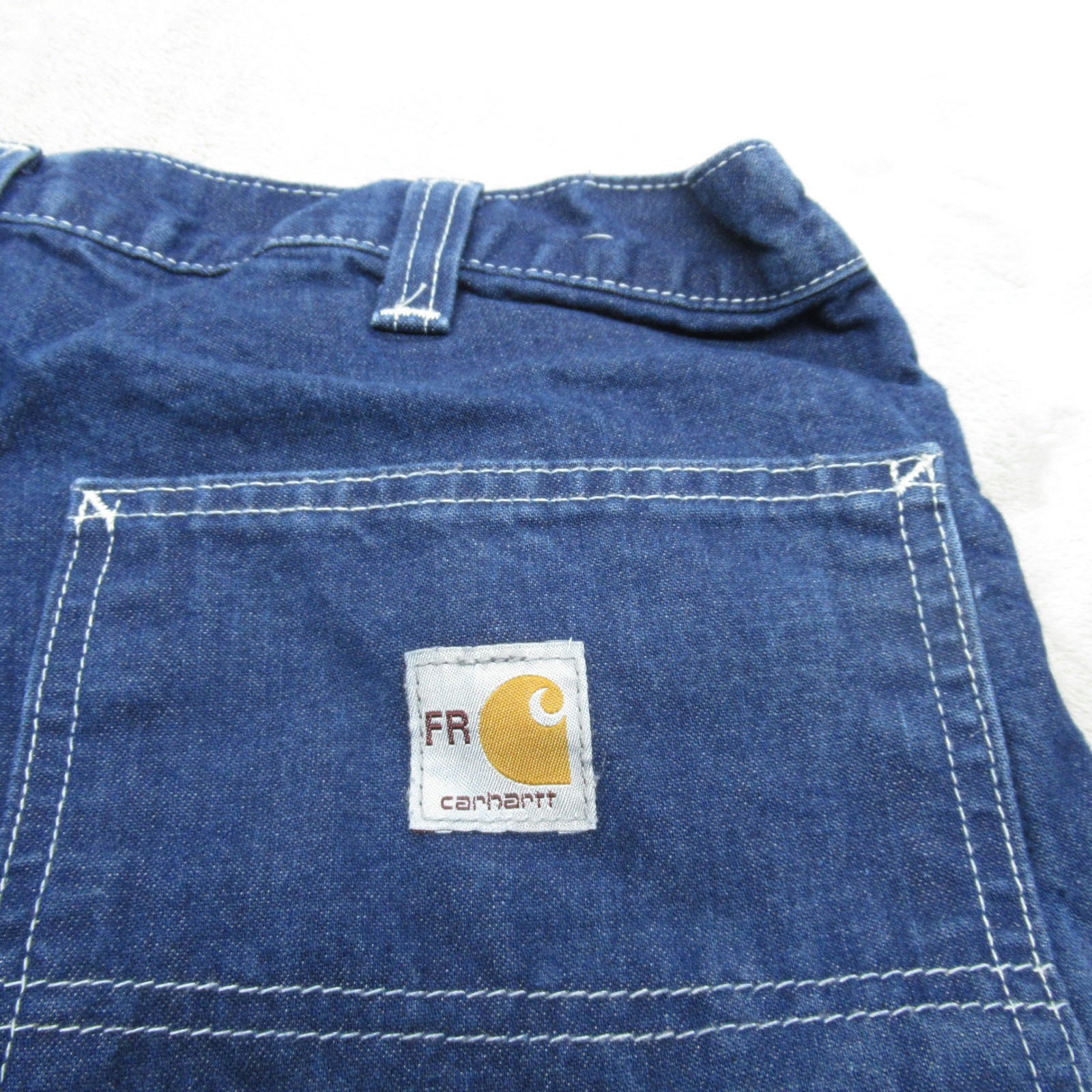 Carhartt FR Jeans Mens 32x32 Blue Flame Resistant Cat 2 Twill WDFR Denim Boot thumbnail 7