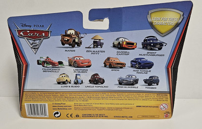 Disney Pixar Cars Grem & Vehicle Damaged Rod Torque Redline 2 Car