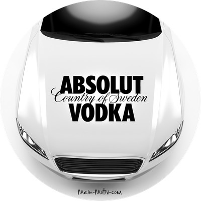Autoaufkleber Absolut Vodka
