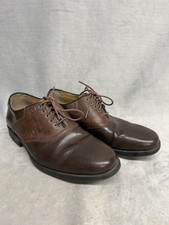Hush Puppies Dress Shoes Mens Size 8 Brown ZeroG Oxford Derby Leather Two Tone