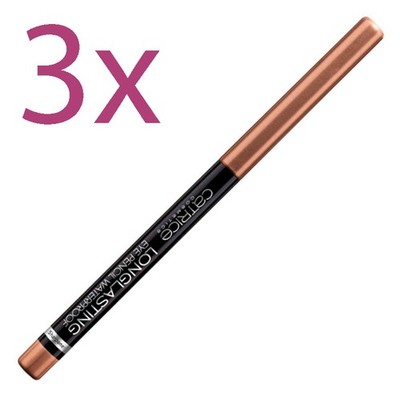 3 Stk. Longlasting Eye Pencil Waterpr. Catrice Karate with Bronze Lee (773370-3)