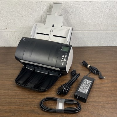 Fujitsu fi-7160 High-Speed Duplex Document Scanner w/ Power Supply & USB Cable
