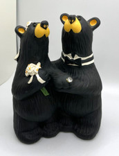 BearFoots Wedding Couple Big Sky Carvers Bears By Jeff Fleming 8250