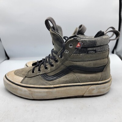 Vans Sk8 Hi MTE Mens Size 8 Gray High-Top Sneakers Primaloft Outdoors Warm Vans Sk8 Hi MTE Mens Size 8 Gray High-Top Sneakers Primaloft  main image 4