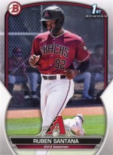 2023 1st Bowman #BP-42 Ruben Santana