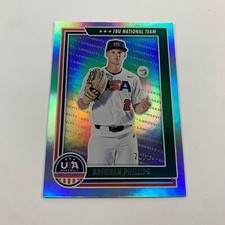 2022 Panini USA Baseball Stars & Stripes Brennan Phillips /80 Foil #67