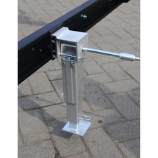 Teleskopierbare Kurbelstütze 2 Stk. 29-42cm Tragkraft 1000kg Wohnwagen Wohnmobil