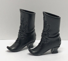Fashion Doll Boots Disney Frozen Princess Anna Black