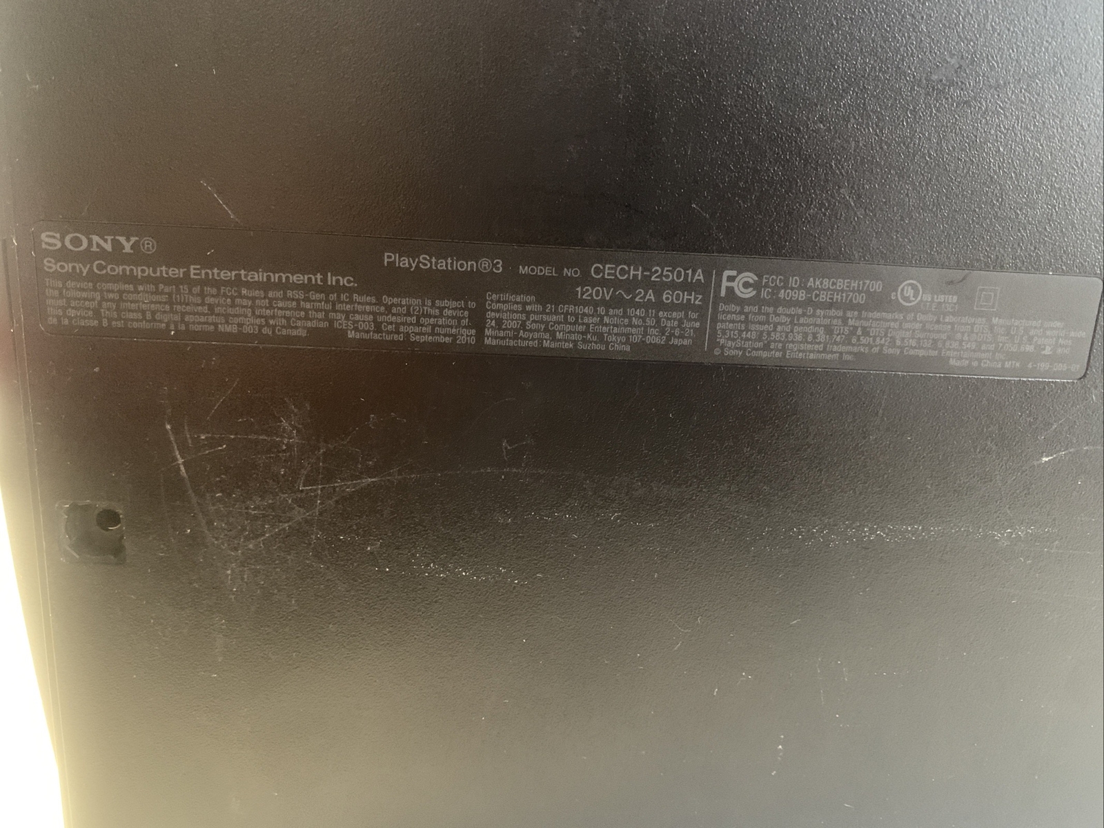 sony ps3 console parts only no hard drive eBay