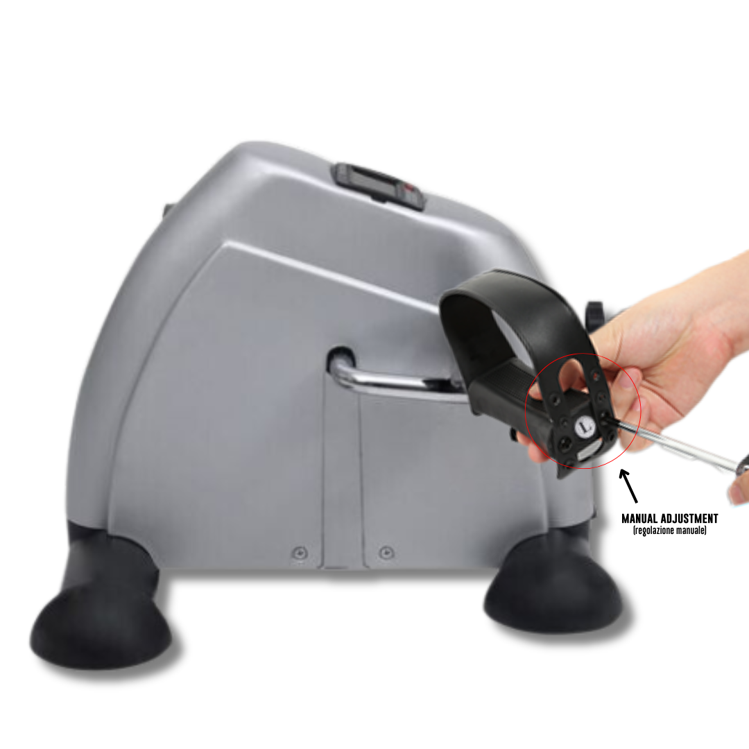 Pedali Per Cyclette E Spin Bike - Antiscivolo, Filetto 9/16", Regolabili, Colore Nero - Foto 2