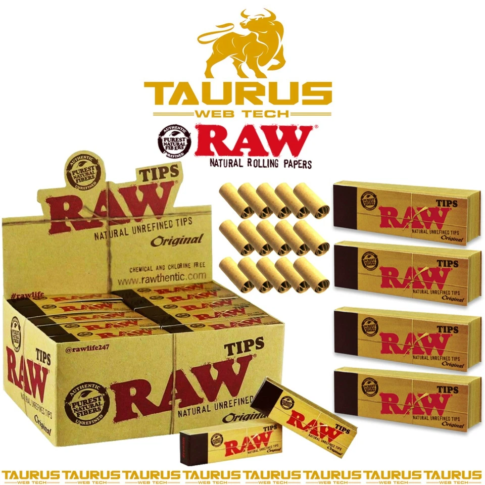RAW ROACH Filter Tips Card ROACHES UNREFINED & UNBLEACHED Tobacco Cig Smoking UK