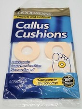 GoodSense Callus Foot Cushions, 6 Ct.. Factory Sealed New 