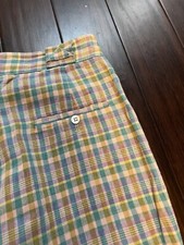 vtg high waisted womens liz clairborne plaid chino pants Y2k