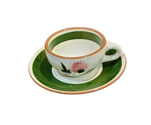 Vintage Stangl Pottery " Thistle" Teacup and Saucer set