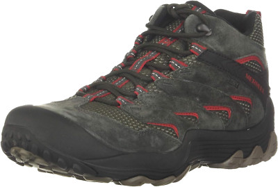 Merrell Mens CHAM 7 LIMIT MID  WP  Casual Shoes Hiking Sneakers Grey US 8.5M