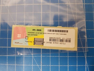 Windows 10 IoT Enterprise 2015 LTSB High End (Virt Only for Non-Qualified OS)