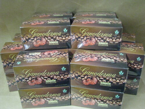 Ganoderma Coffee 4 -1 Creamer & Sugar 20 Boxes - 4 in 1, Healthy Coffee 400 pks - Picture 1 of 2