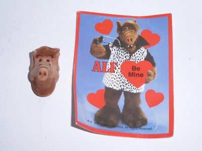 ALF - Pins Pin's Kopf 3D + Aufkleber ''Be Mine'' (Ref C513)