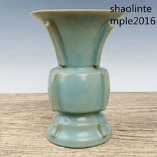 Chinese antiques Song dynasty Ru porcelain the Imperial Palace Halberd respect