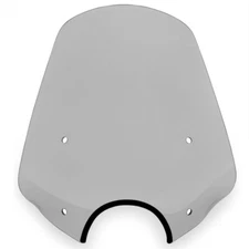 Memphis Shades Big Shot Black Smoke Windshield w/7" Headlight Cutout (MEP57112)