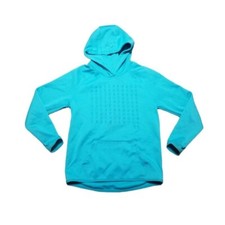 Under Armour Youth Blue Pullover Hoodie Sweatshirt Cold Gear Size L