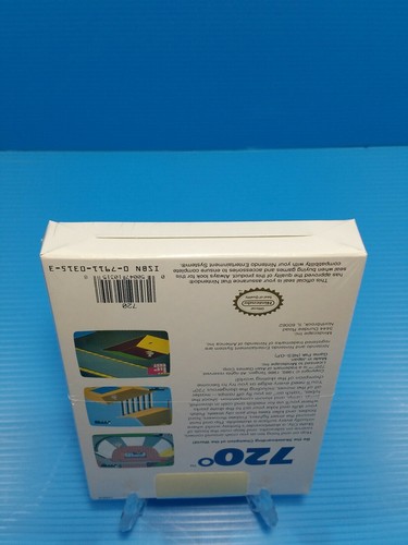 Brand New, Factory sealed.H-Seam, 720 Degrees Nintendo NES game.Hanger tag+Mint! - Picture 11 of 12