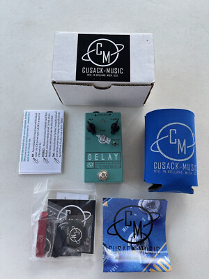 ギター Cusack music Delay TME Cusack Music Delay Time Modulation Emulator Guitar Effect Pedal +